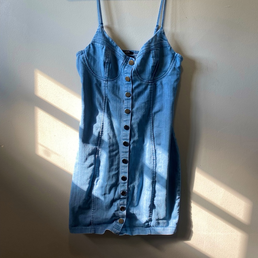 Denim dress